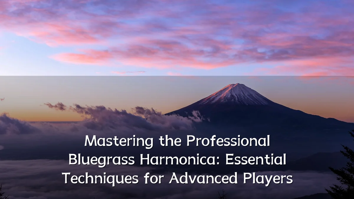 Mastering the Professional Bluegrass Harmonica: Essential Techniques for Advanced Players